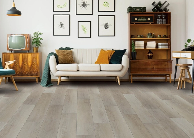 flooring in a living room | Carpet Warehouse