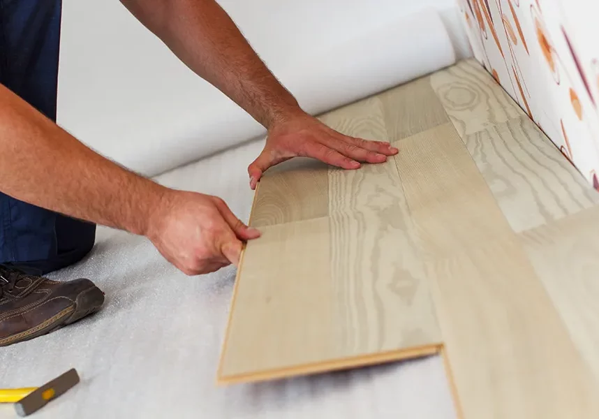 Laminate installation | Carpet Warehouse